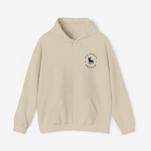 French Bulldog Men's Hoodie - Best Frenchie Dad Hoodie